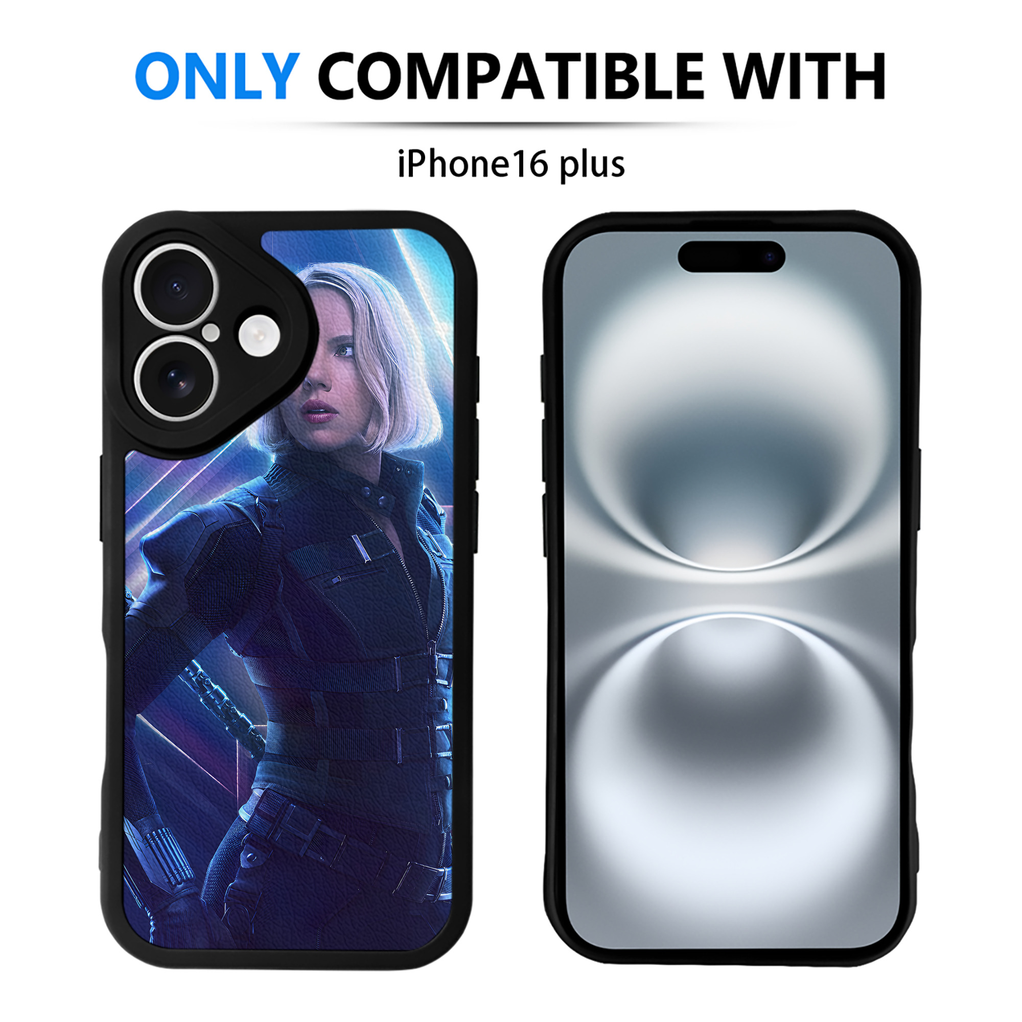 （画像用） アベンジャーズ The Avengers 【iPhone 16シリーズ対応】シリコンスマホケース（レザー調） 材質：シリコン